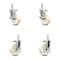Service Caster 5 Inch Nylon Wheel Swivel 7/8 Inch Square Stem Caster Brakes SCC, 2PK SCC-SQ20S514-NYS-TLB-78-2-S-2 - alternate 1